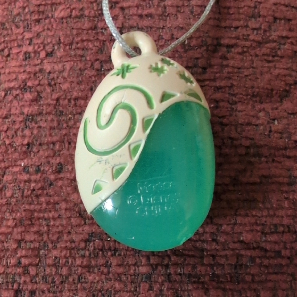 Disney Ornament MOANA Green and Cream Decorative Te Fiti Heart - Picture 3 of 6